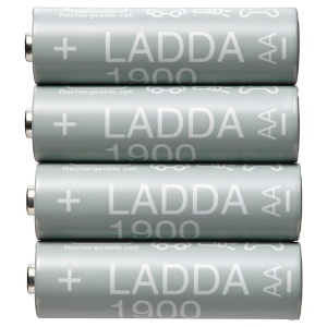 Аккумуляторная батарейка ІКЕА LADDA  005.098.14