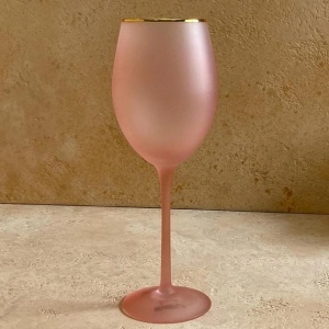 Бокал для белого вина Olens "Персия" розовый, 500мл, 9BGA001C-P