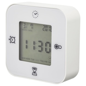 Годинник, термометр, будильник, таймер IKEA KLOCKIS 802.770.04