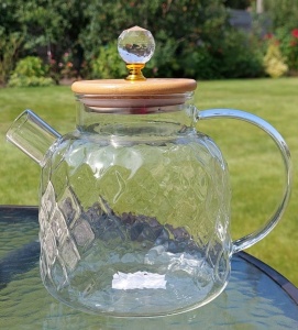 Чайник заварочный стеклянный Olens "Ромбус", 1500 мл, 102-373