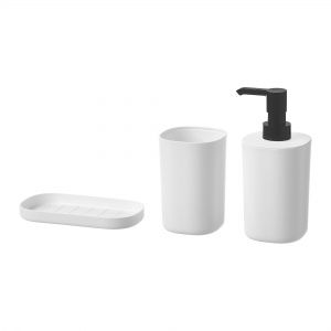 Набір аксесуарів IKEA STORAVAN для ванної кімнати 3 предмети 704.290.03
