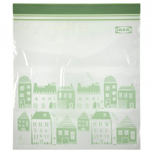 Пакет пластиковый для заморозки IKEA ISTAD 405.161.67 25шт.