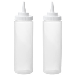 Пластикова пляшка IKEA GRILLTIDER для соусів та приправ 804.446.06, 2шт