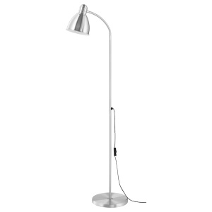Торшер / лампа для чтения IKEA LERSTA алюминий 001.106.40