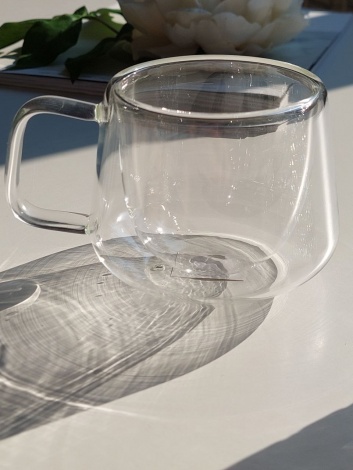 Чашка двойное стекло "Детройт" Olens 200 мл, 102-51