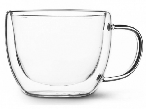 Чашка двойное стекло Olens "Капуч-95" 250мл 16936-20-N1
